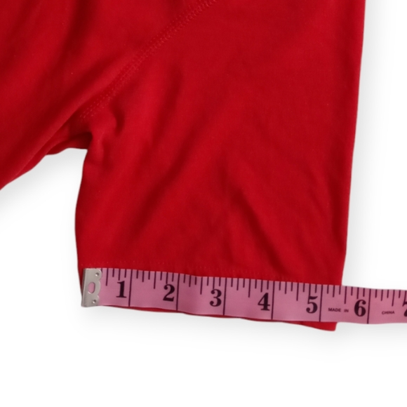 ADIDAS YOUTH CLIMALITE ULTIMATE TEE. SIZE XL 18. COLOR RED. - Picture 6 of 14